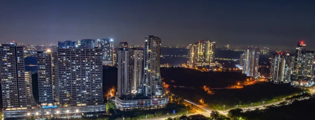 Iskandar Puteri at night.