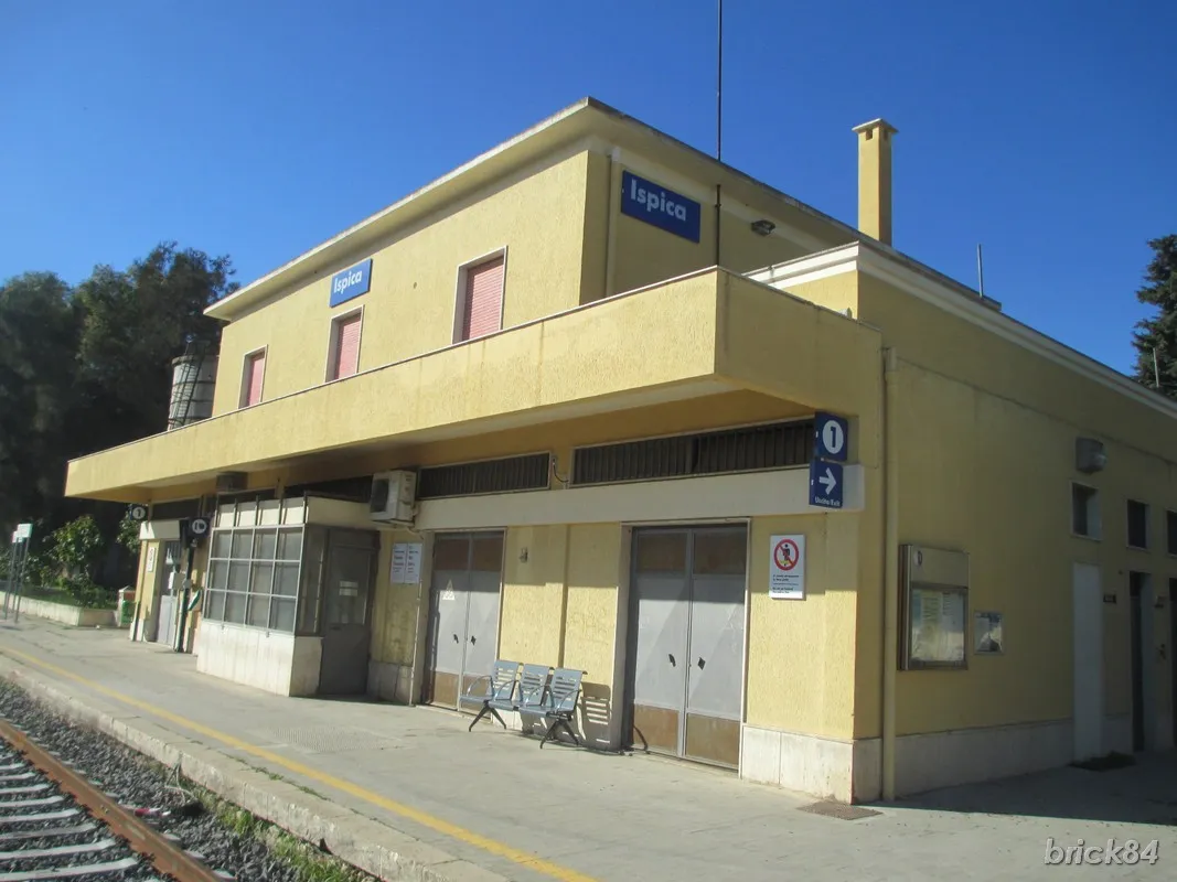 La stazione di Ispica nel 2017