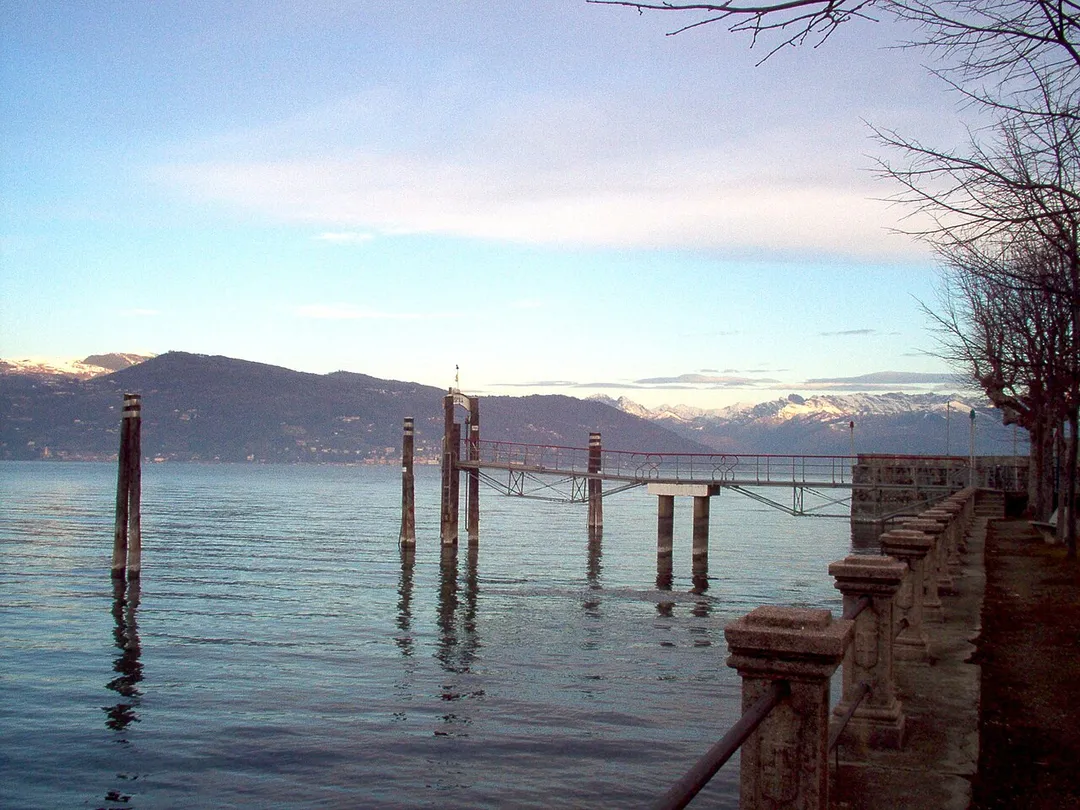 View of the lake from Ispra