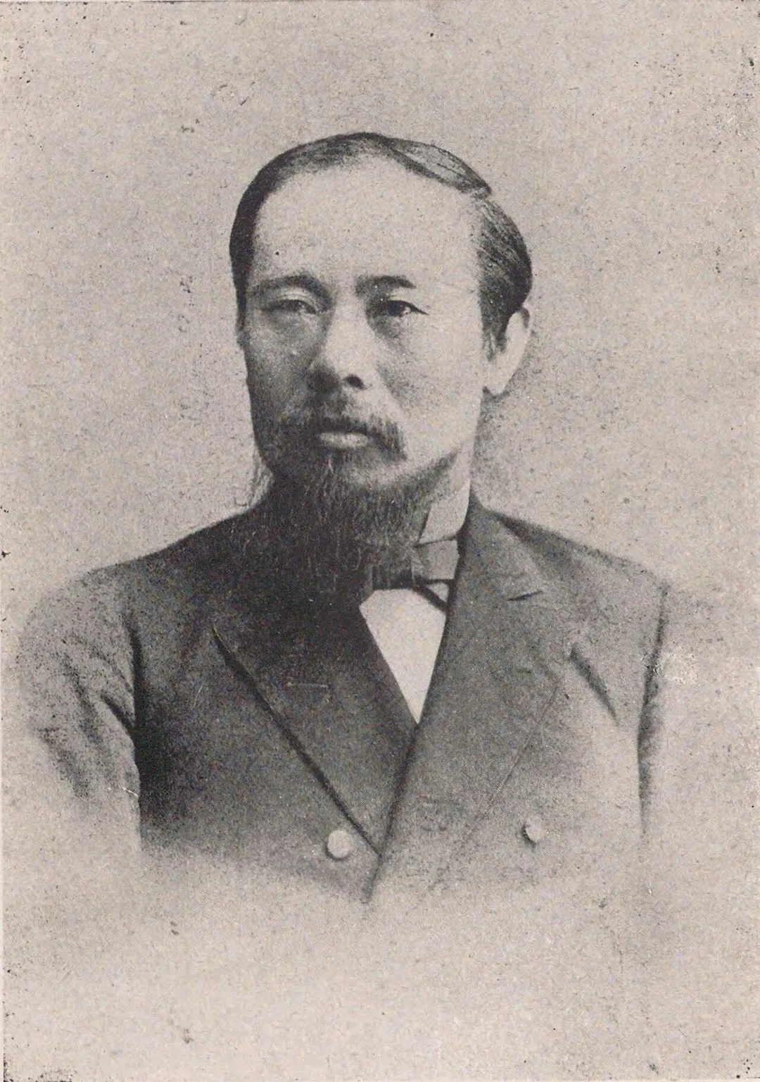 Portrait of Hirobumi Ito (伊藤博文, 1841 – 1909) as 1st Prime Minister of Japan (1885 – 1888)