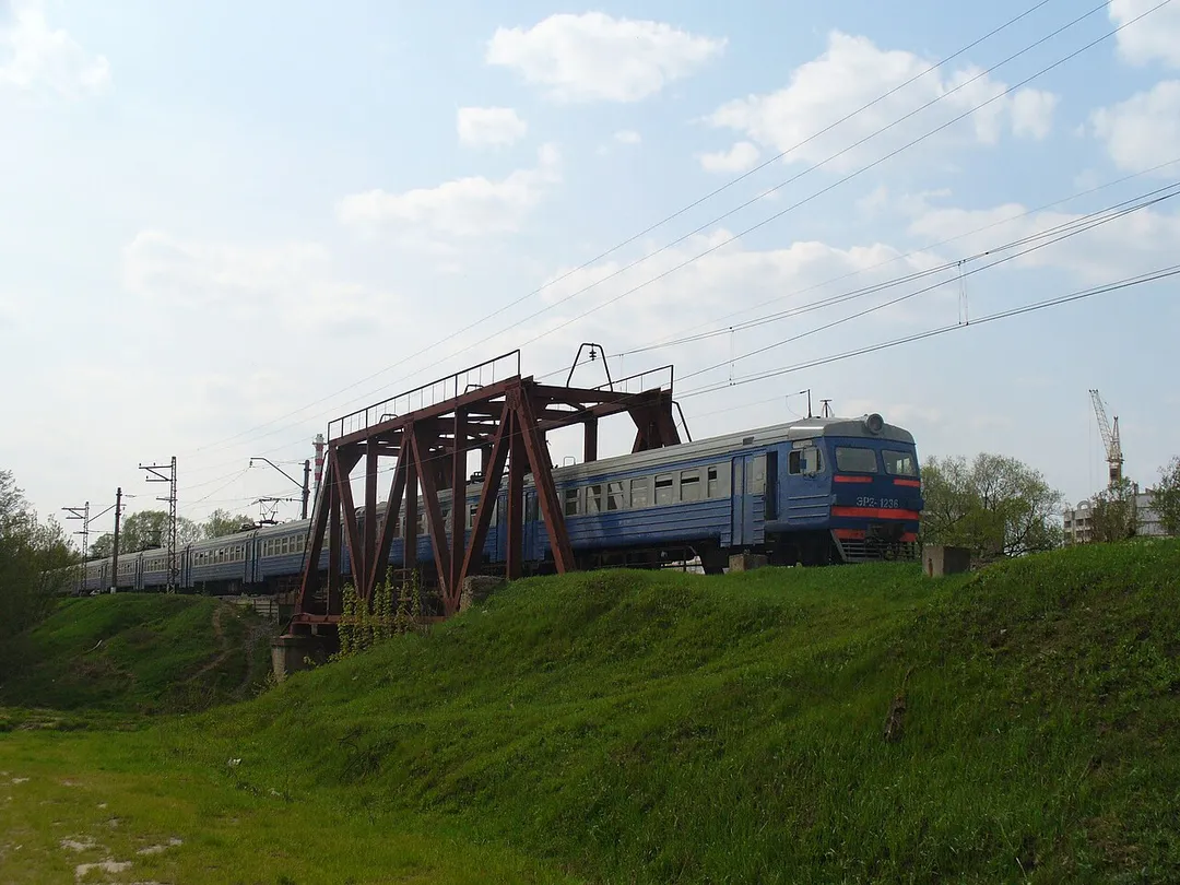 RZD ER2-1236 at Ivanteyevka