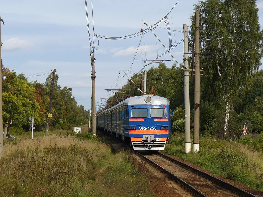 RZD ER2-1258 at Ivanteyevka