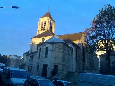The church of Ivry sur Seine.