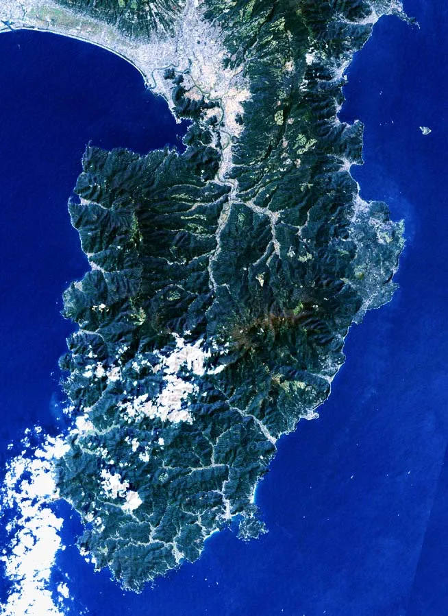 Izu Peninsula, Shizuoka, Japan.
