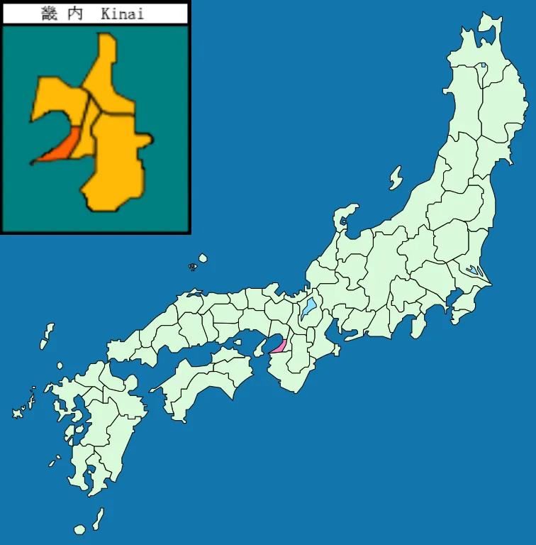 Izumi Province (和泉). From w:File:Old_Japan_Kawachi.svg.