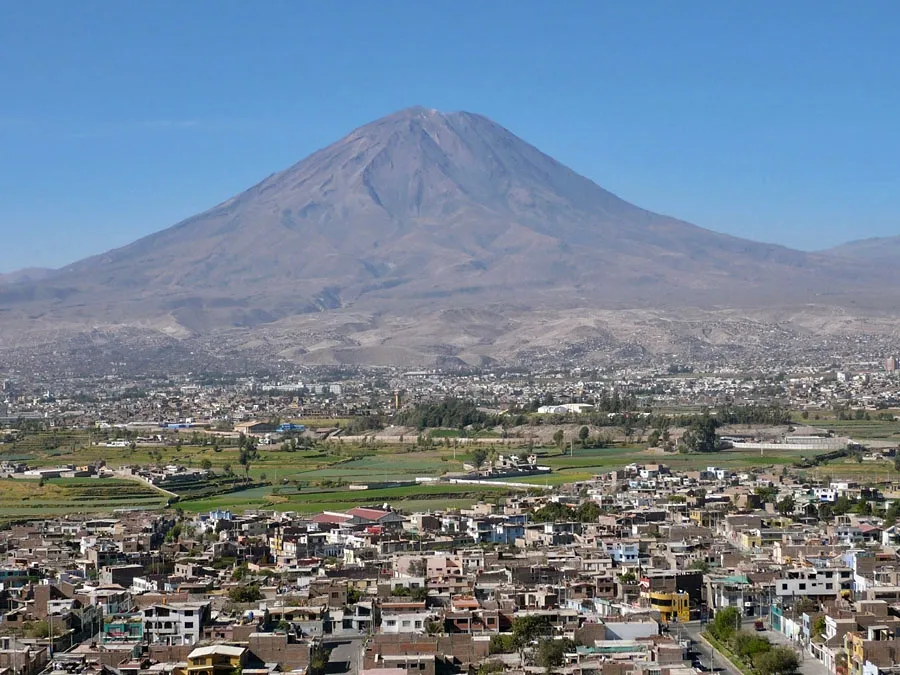 Arequipa City's panoramic view