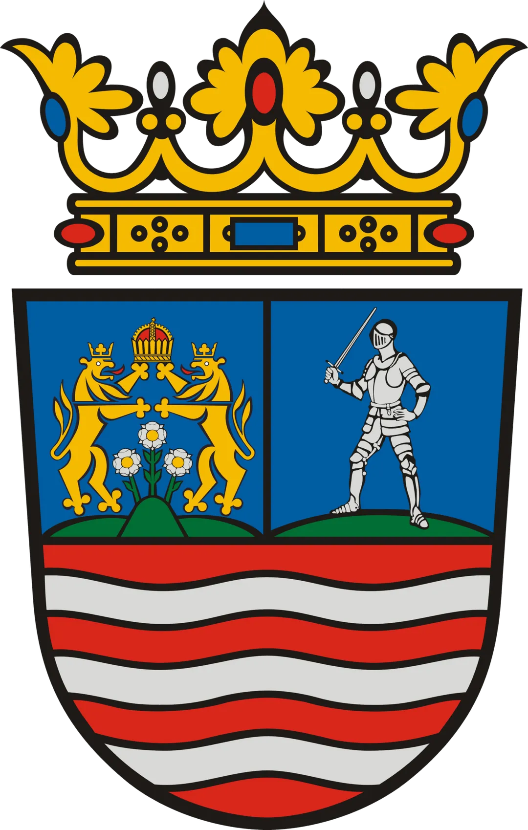 Coats of arm of countie of Hungary