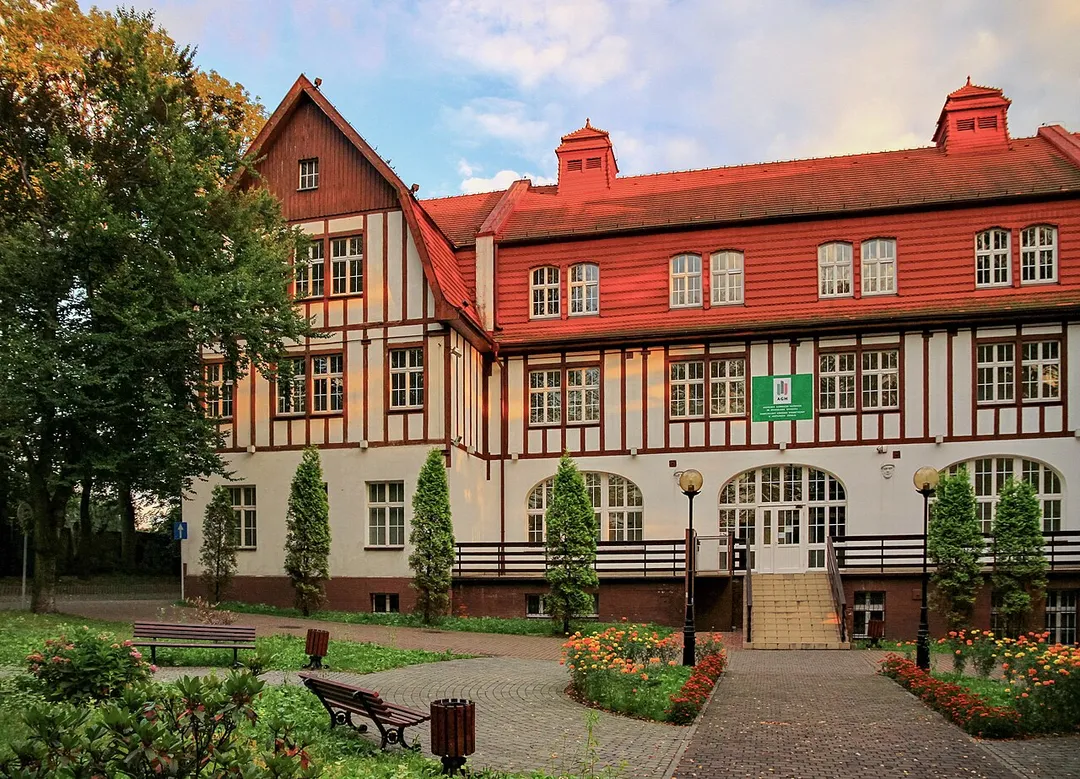 Former Bracka Company Sanatorium. Jastrzębie-Zdrój, Silesian Voivodeship, Poland.