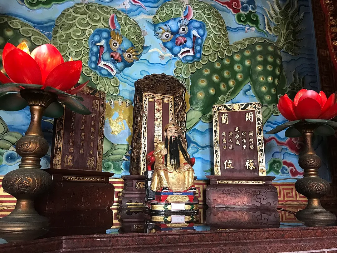 ​頭城開成寺城隍廟吳沙像