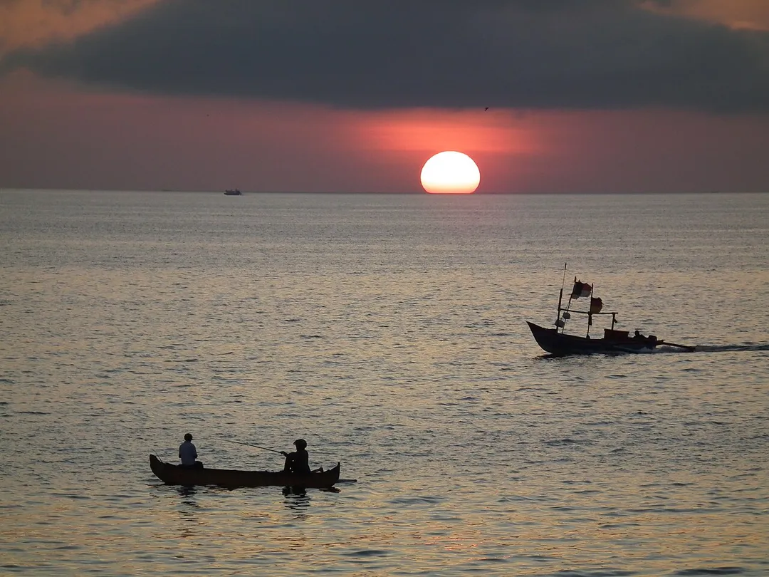Sunset at Jimbaran Beach, Bali