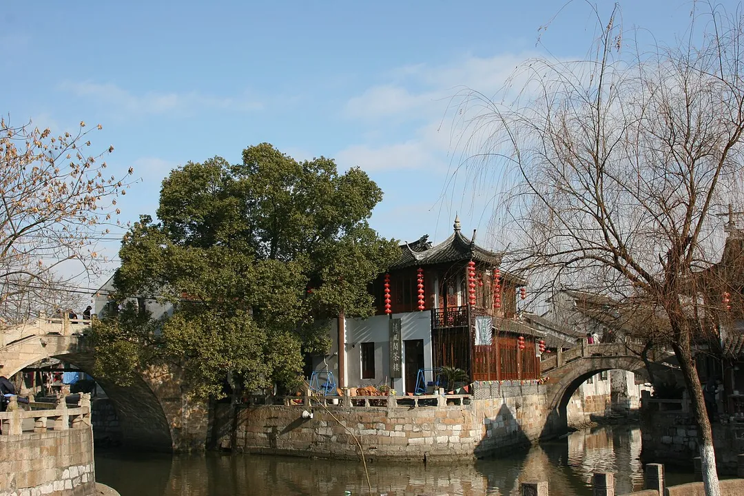 Fengjing, a famous town of Shanghai, China