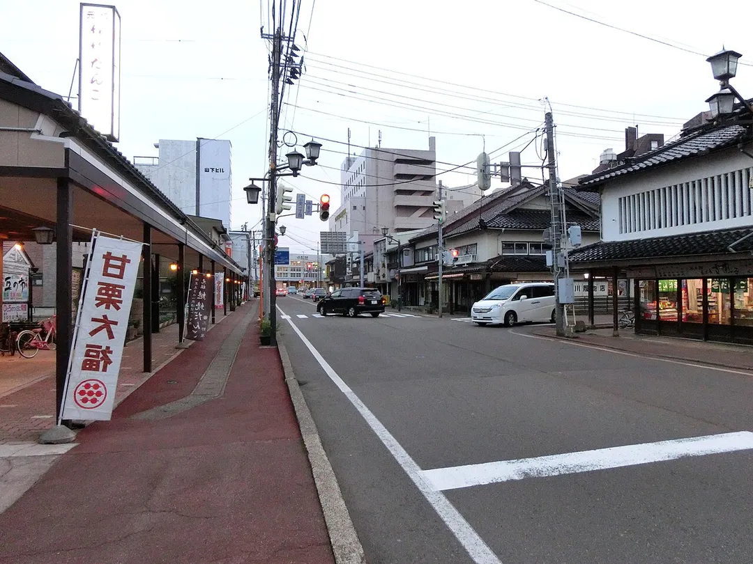 上越市直江津市街