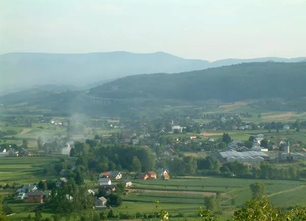 Panoramic view of Josipdol, Croatia