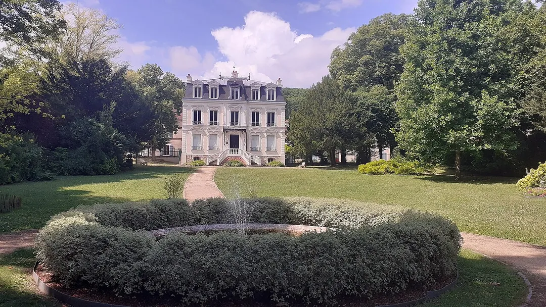 Parc Raclet, maison Raclet et Parc Municipal à Jouy-le-Moutier.