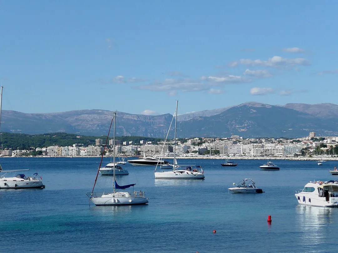 Juan les Pins from the Cape of Antibes