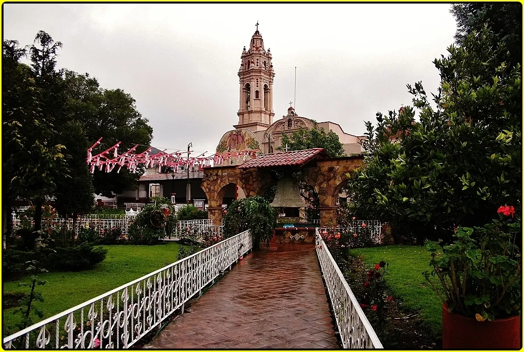 Parroquia de Santo Domingo de Guzmán en Juchitepec, Estado de México