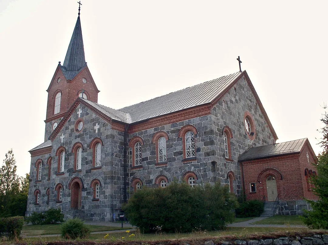 Juva Church in Juva, Finland. Built in 1856–1863. Architects: Carl Albert Edelfelt and Ernst Lohrmann.