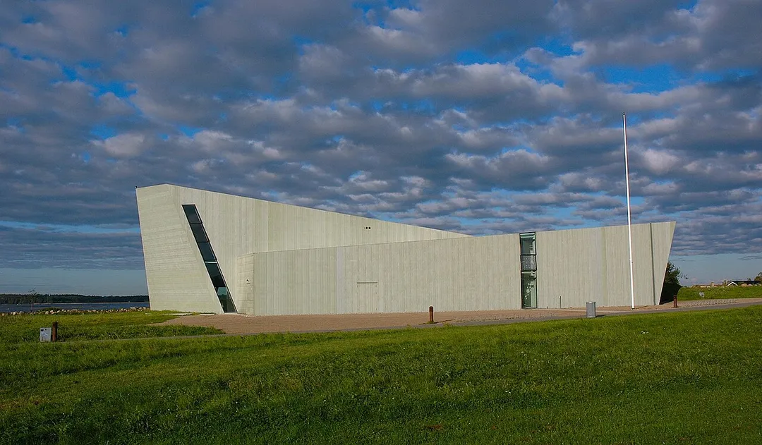 The Church of the Holy Cross in Jyllinge, Denmark