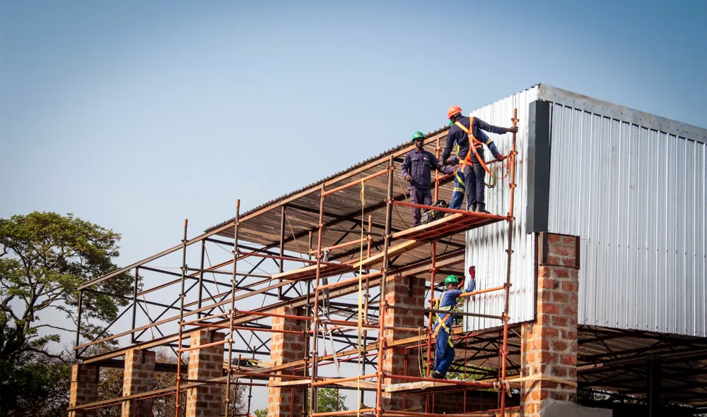 This is an image of "African people at work" from