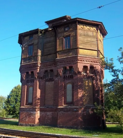 Kaišiadorių water stop, built in 1883