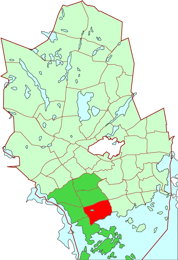 Kaitaa/Kaitans district in Espoo city, Finland