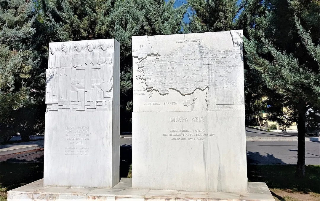Greek Minorasian Monument Kalamata