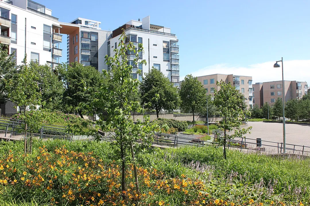 Mustankivenpuisto is park in the Kallahti quarter of Vuosaari district in Helsinki, Finland.