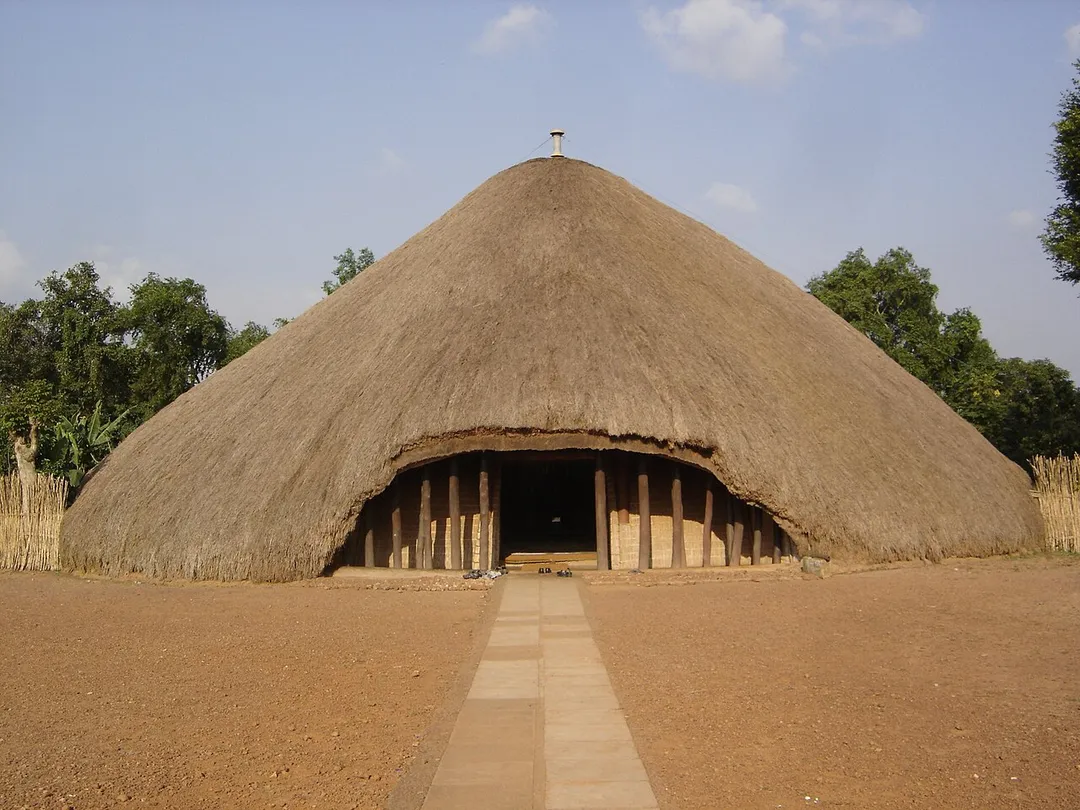 The Kasubi Tombs in Kampala, Uganda.