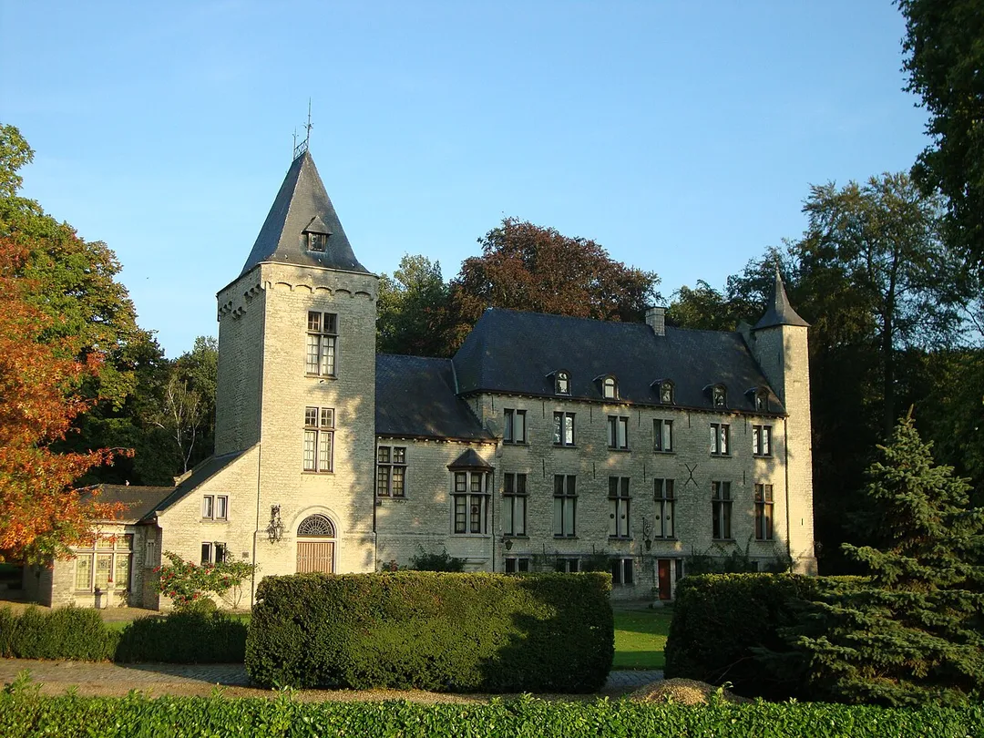 Castle Ten Opstal in Relst, parts of 16th, 17th, 18th, 19th and 20th centuries