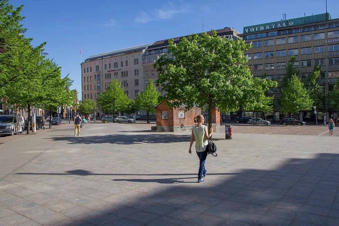 Kampintori in Helsinki, Finland.