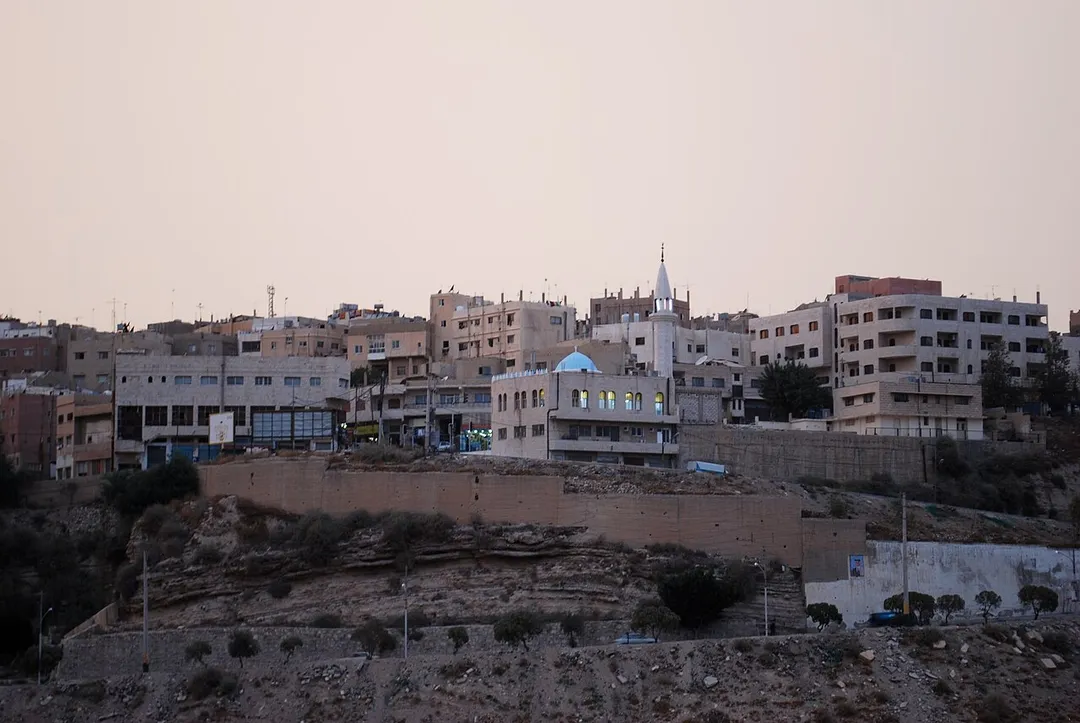 Vue de Al-Karak.