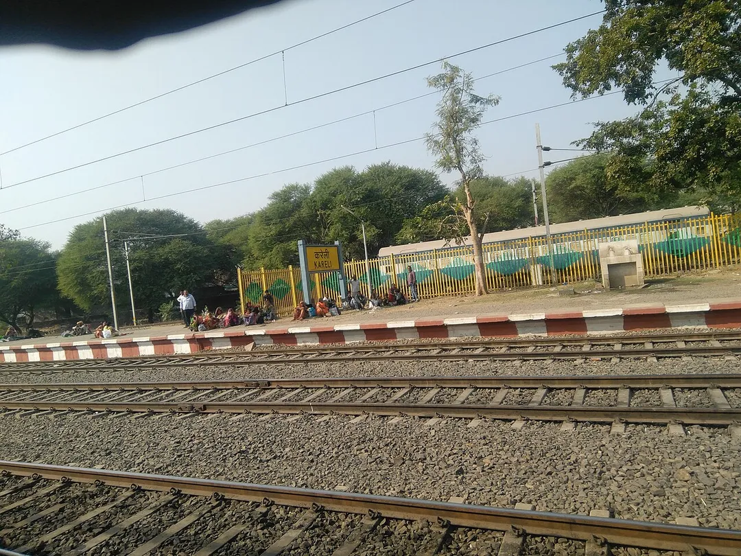Kareli railway station