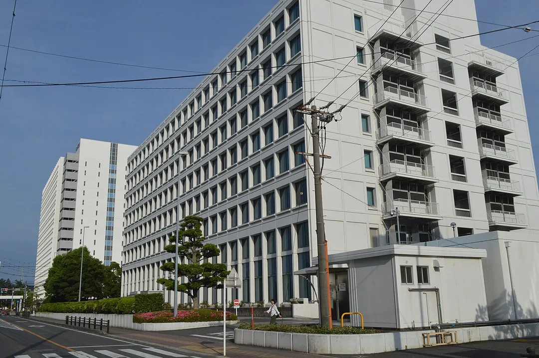 Headquarters of AISIN SEIKI Co., Ltd., Kariya city, Aichi prefecture, Japan.