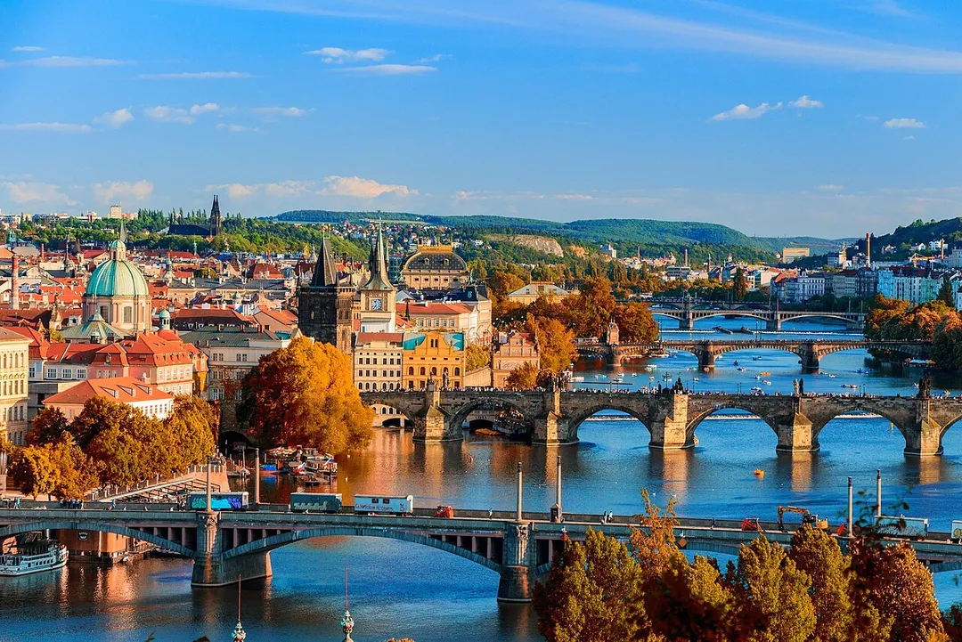 Bridges in Prague, Czechia