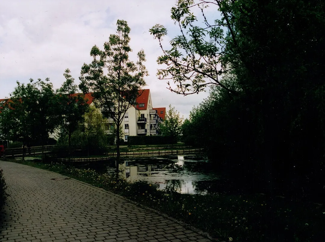 Wohngebiet in Karlsfeld, Bayern