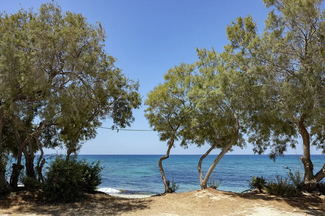 Kastraki on the island of Naxos, Greece
