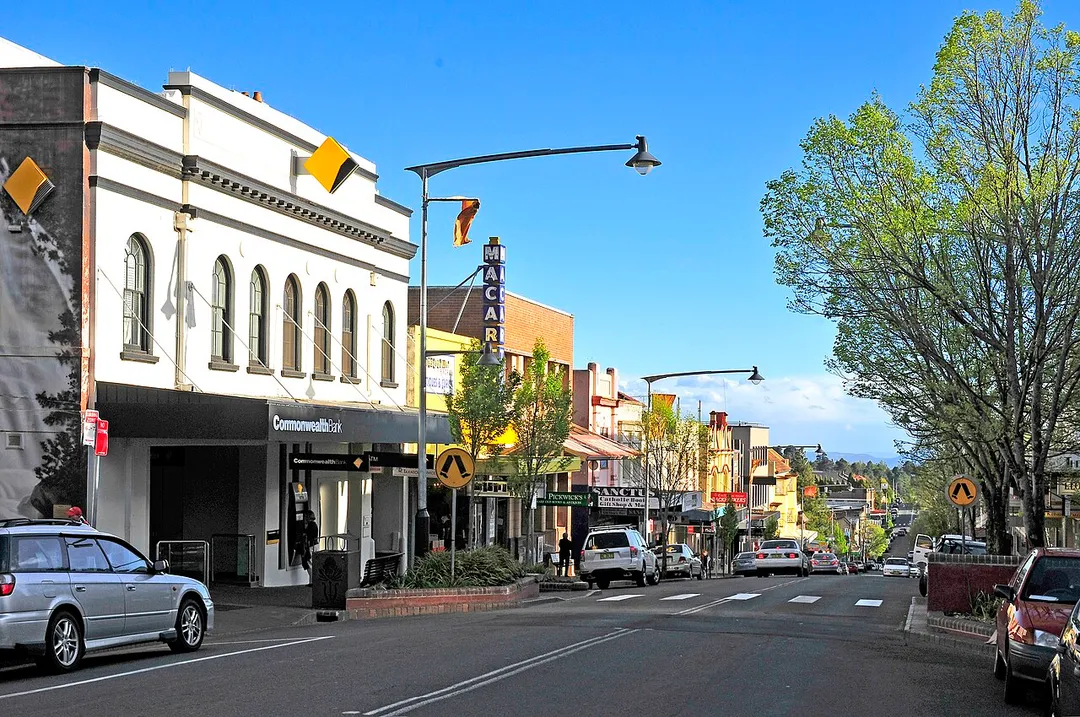 A street. Katoomba, New South Wales, Australia