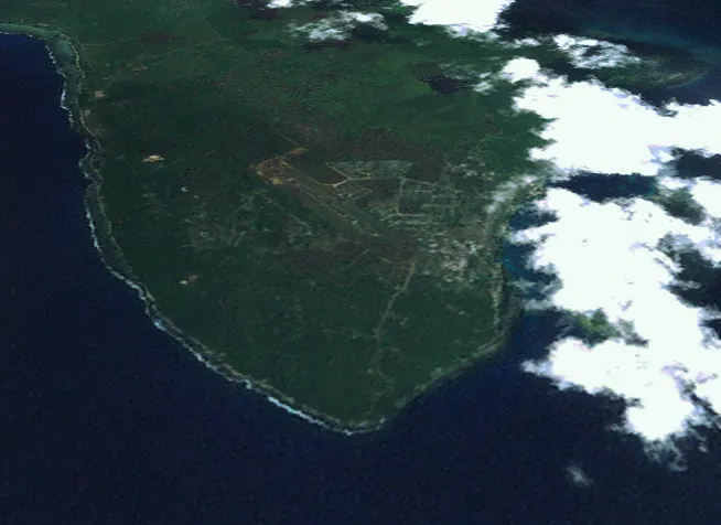 w:NASA World Wind image of w:Kavieng