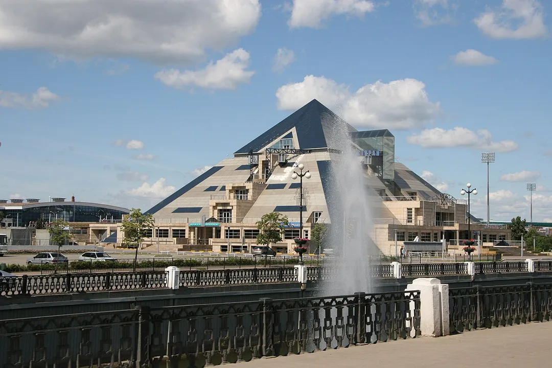 Pyramid culture-entertainment complex in Kazan