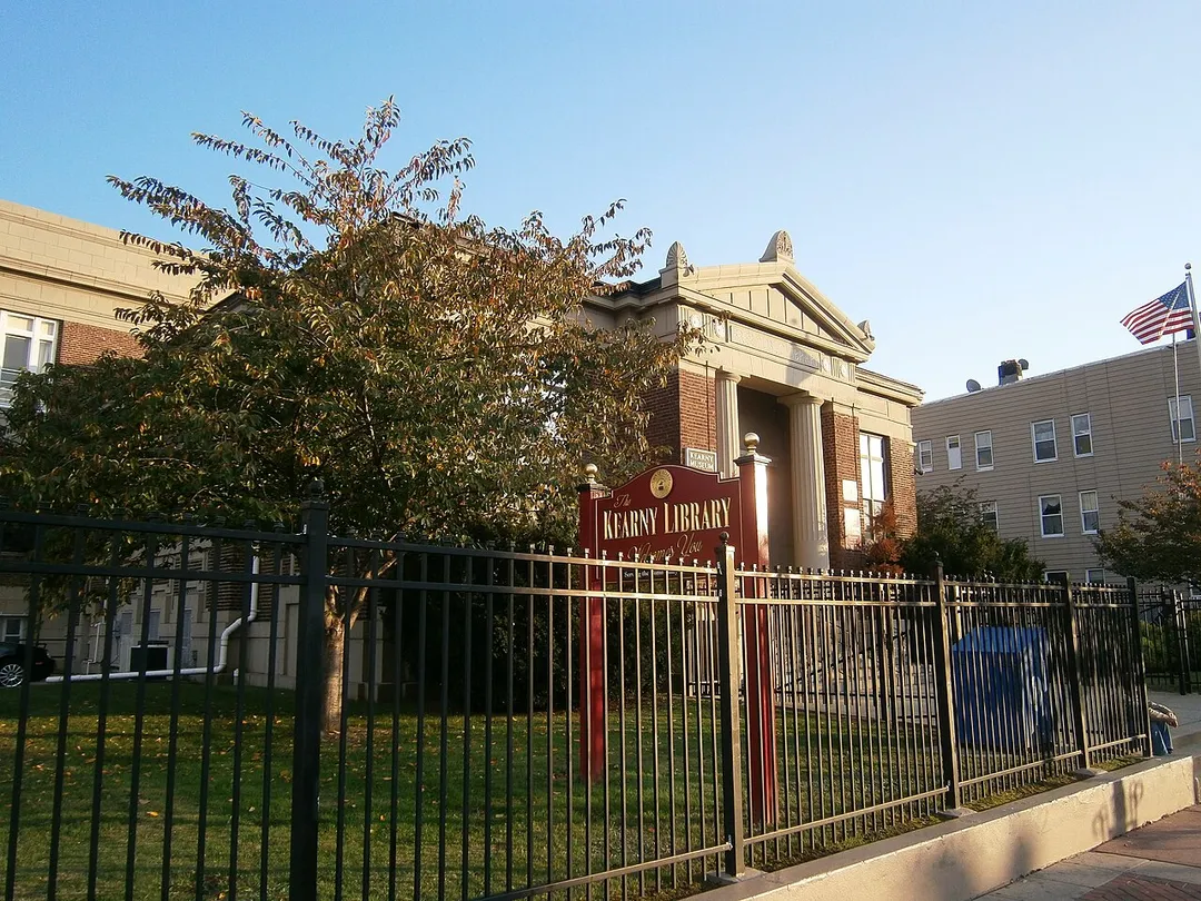 Kearny Public Library is one of NJ's ramaing Carnegie libraries an houses a mueum o local hisotry and artifacts from town's namesake