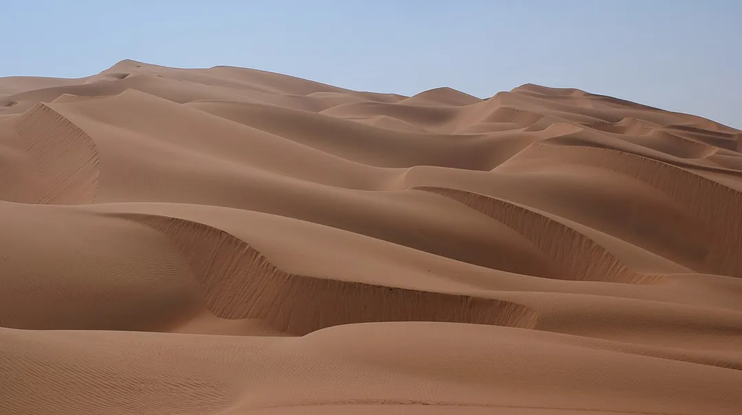 Rub' al Khali or Empty Quarter is the largest sand desert on earth.