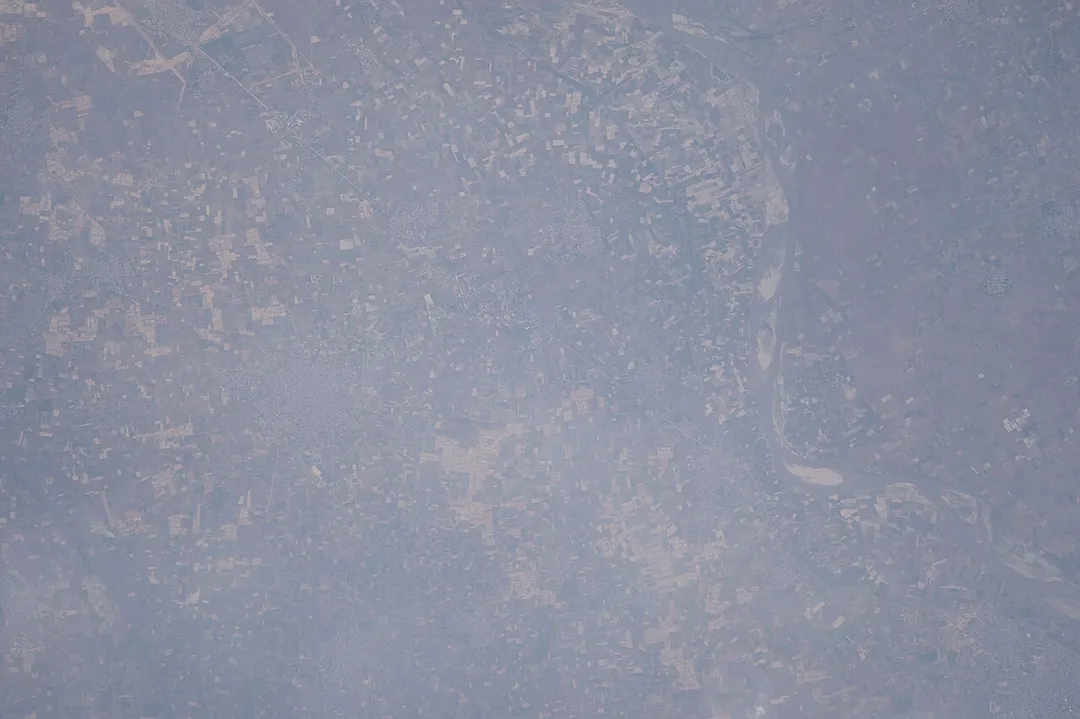 View of India taken during ISS Expedition 43.