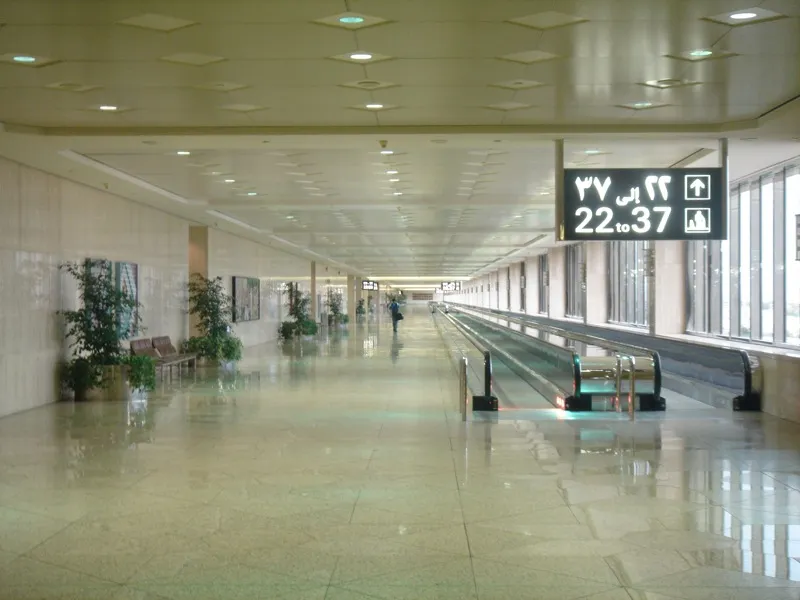 A concourse at Dammam King Fahed International Airport, Saudi ArabiaDammam Airport