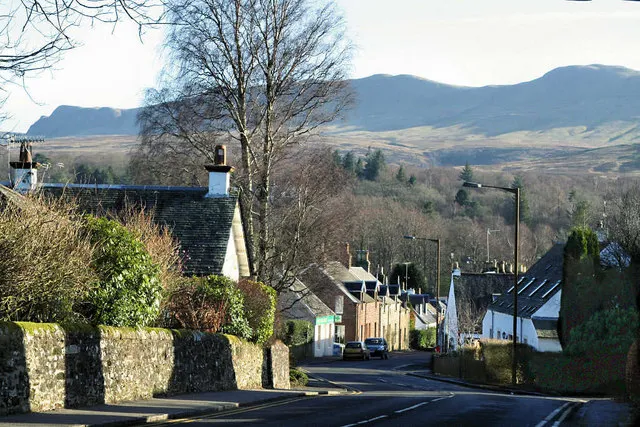 Killearn, Campsie Fells in the background