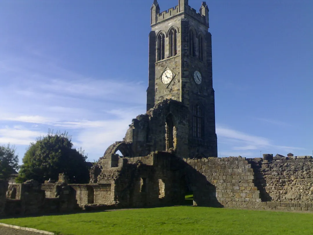 Kilwinning Abbey in Scotland, Taken with Nokia 6270 mobile phone