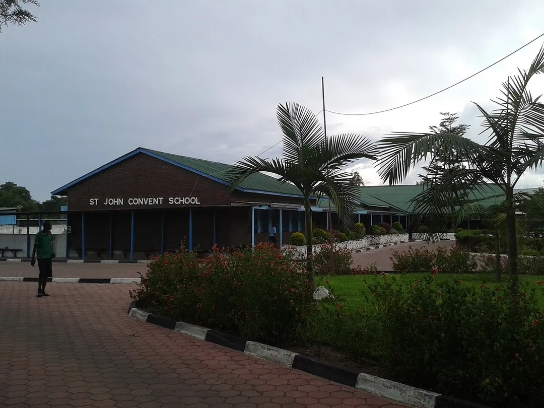 St John Convent Catholic School in Kitwe, Zambia.