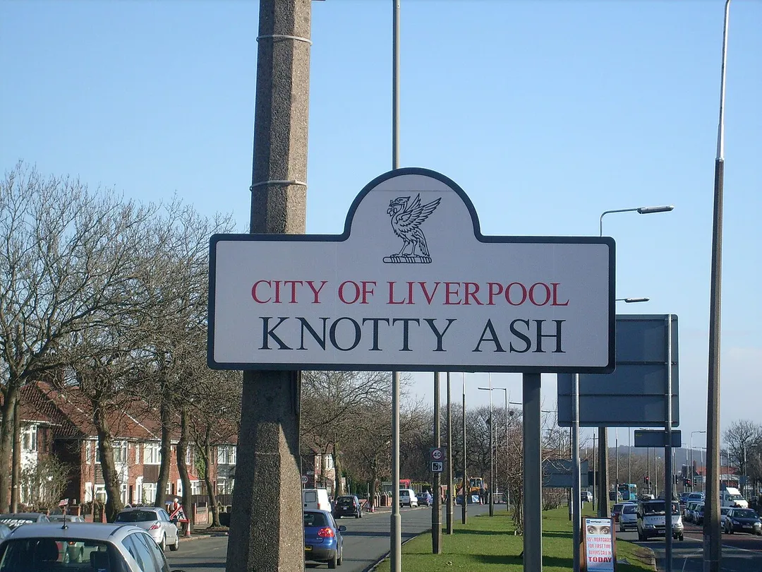 Knotty Ash sign