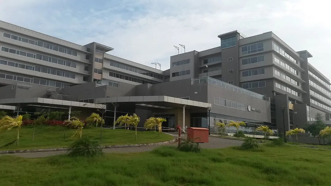 Entrance to the main building