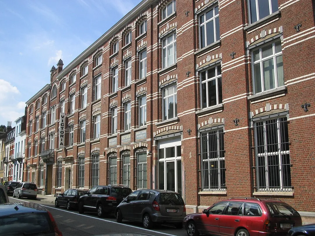 Ancienne usine Victoria. Rue De Neck. Koekelberg.