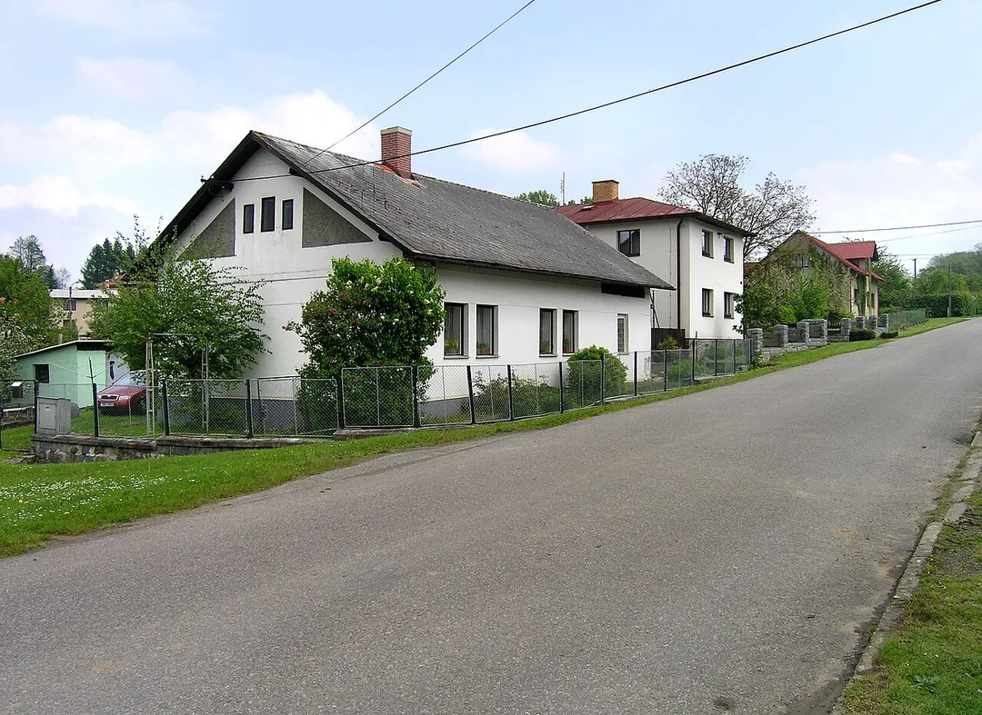 South part of Kojetín village, Czech Republic